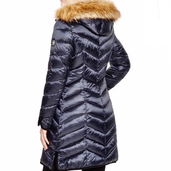 Dawn Levy Chevron Quilted Down Jacket -size XS - Picture 2 of 7